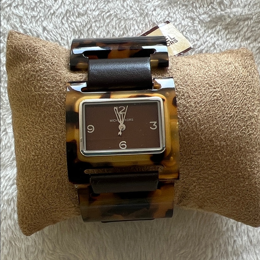 Michael Kors Brown Tortoise Watch